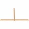 Ekena Millwork Eugene Smooth Timber Gable Bracket, Western Red Cedar, 108"W x 68"H x 1 1/2"D x 3 1/2"F, 15/12 Pitch GBW108X68X0204EUG00SWR - alternate 3